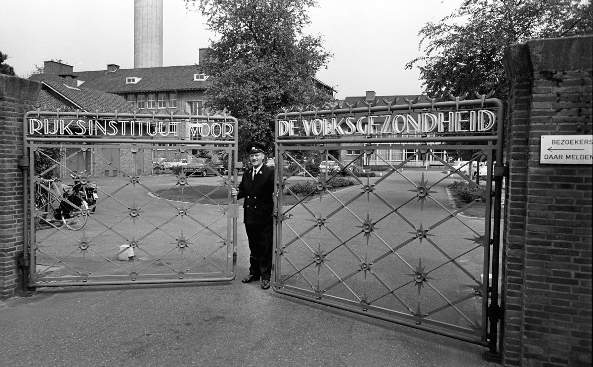 RIVM Gate Bilthoven in the fifties