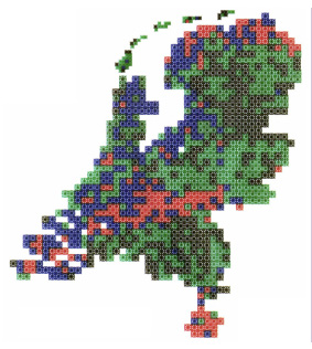 The first Dutch radiation map