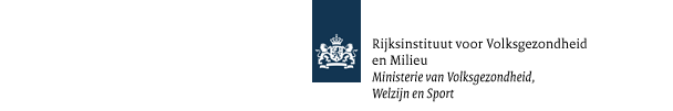Logo Rijksinstituut voor Volksgezondheid en Milieu Ministerie van Volksgezondheid, Welzijn en Sport