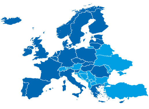 De donkerblauwe EU-landen adviseren griepvaccinatie tijdens zwangerschap