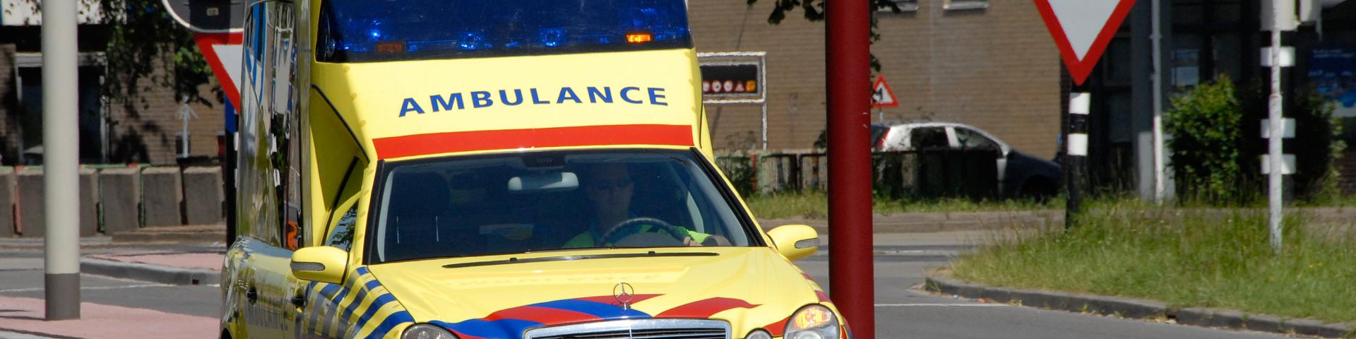 foto van een ambulance