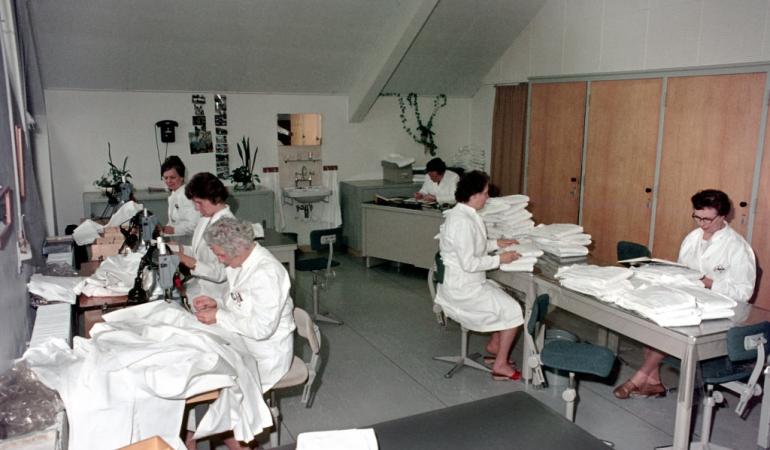 Linens room in Bilthoven 1962
