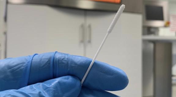 3D-geprint wattenstaafje voor COVID-19 swab