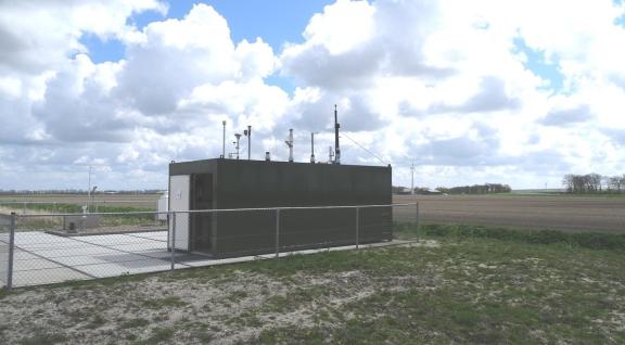 Alfa-, beta-meetpost Wieringerwerf