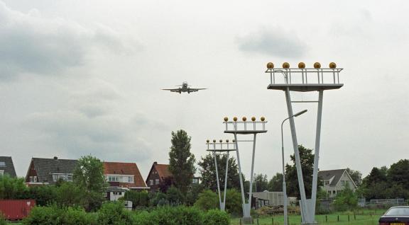 Overlast door vliegtuigen in de omgeving van Schiphol